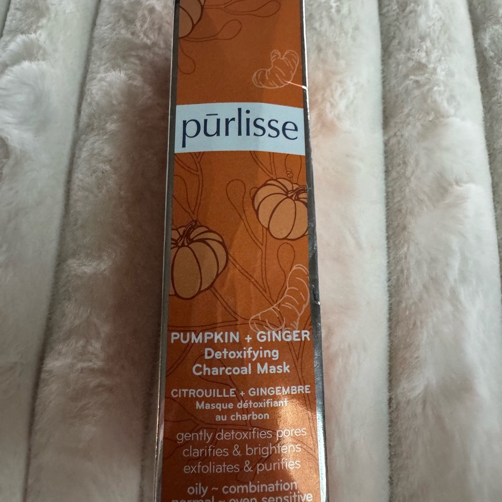 Purlisse Pumpkin Ginger Charcoal Mask